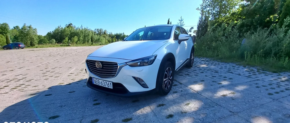 Mazda CX-3 cena 59900 przebieg: 168000, rok produkcji 2016 z Elbląg małe 254